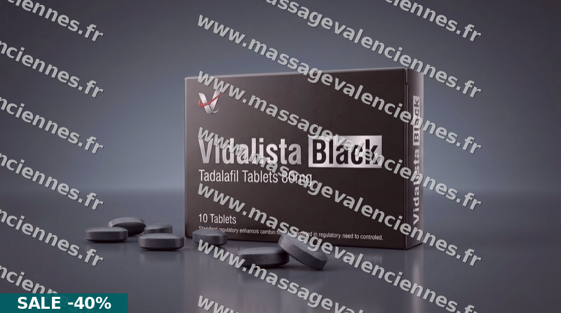 Vidalista Black 80mg : tout savoir avant d'acheter en ligne | À partir de 0,85€
