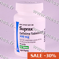 Suprax en détail — comparatif, dosage et pharmacie | À partir de 1,22€