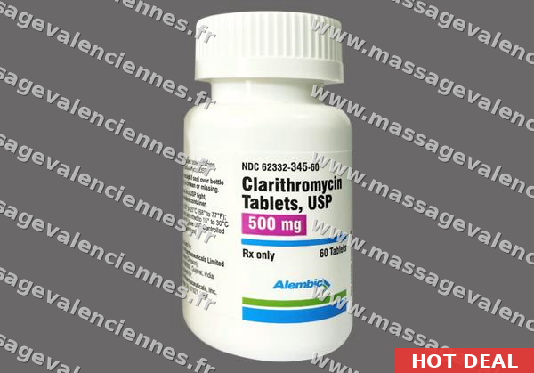 Clarithromycine — avis médical, posologie et où l'acheter | À partir de 0,73€